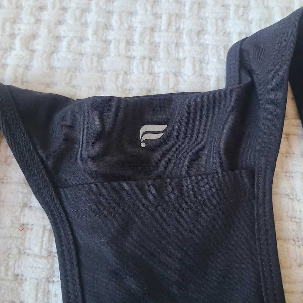 Fabletics Women's Black Sports Bra Size S